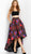 Jovani - Floral Pleated A-Line Skirt M40911SC - 1 pc Multi In Size 10 Available CCSALE 10 / Multi