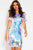 Jovani Irridiscent Paillette Cocktail Dress  55494 - 1 pc Blush In Size 2 Available CCSALE 2 / Blush