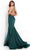 Jovani - JVN00698 V-Neck Stretch Glitter Mermaid Gown Special Occasion Dress