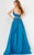 Jovani - JVN00923 Crystal-Beaded Embroidered A-Line Gown Prom Dresses