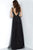 Jovani - JVN02253 Ornate Plunging Bodice Long Overskirt Gown Evening Dresses