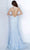 Jovani - JVN02258 Embroidered V Neck Trumpet Gown Prom Dresses