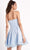 Jovani - JVN04640 Strapless Straight-Across Glitter A-Line Dress Homecoming Dresses
