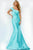 Jovani - JVN04723 Pleated Bodice One Shoulder Mermaid Gown Prom Dresses