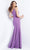Jovani - JVN06126 Glittering One Shoulder Trumpet Gown Special Occasion Dress