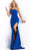 Jovani - JVN06201 Sleeveless Cutout Back Trumpet Dress Prom Dresses 00 / Royal