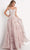 Jovani - JVN06474 Appliqued Corset Bodice A-Line Gown Prom Dresses 00 / Mauve