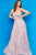 Jovani - JVN06474 Appliqued Corset Bodice A-Line Gown Prom Dresses 16 / Mauve