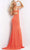 Jovani - JVN07344 Cutout Accented Glitter Gown Special Occasion Dress