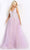 Jovani - JVN07638 Sleeveless Embellished Ballgown Prom Dresses 00 / Light-Pink