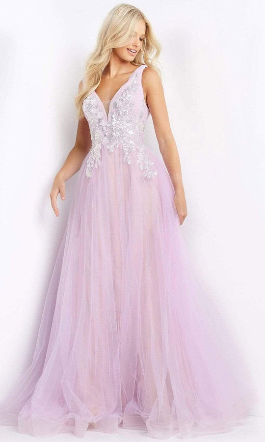 JVN by Jovani - JVN07638 Sleeveless Embellished Ballgown