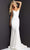 Jovani - JVN07643 Tie Back Long Mermaid Gown Special Occasion Dress 00 / Ivory