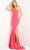 Jovani - JVN08463 Asymmetric Strapless Trumpet Dress Prom Dresses