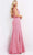 Jovani - JVN08508 Plunging Neck Illusion Panel Glitter Jersey Dress Special Occasion Dress