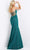 Jovani - JVN08510 Strapless Sweetheart Trumpet Dress With Slit Special Occasion Dress