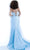 Jovani - JVN1139 High Halter Glitter Mermaid Gown Special Occasion Dress