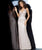 Jovani - JVN2205 Appliqued Illusion Glitter Sheath Gown Evening Dresses
