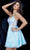 Jovani JVN23258 - Sleeveless A-line Short Dress Special Occasion Dress