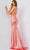 Jovani JVN24080 - Spaghetti Strap Cutouts Prom Gown Prom Gown