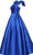 Jovani - JVN4355 Bow Accented One Shoulder Ballgown Ball Gowns