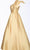 Jovani - JVN4355 Bow Accented One Shoulder Ballgown Ball Gowns