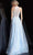 Jovani - JVN64157 Sleeveless Lace Embroidered Tulle Gown Special Occasion Dress
