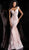 Jovani - JVN65688 Lace Embroidered Sweetheart Trumpet Dress Special Occasion Dress 00 / Blush