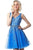 Jovani - JVN68267 Bedazzled V-neck A-line Cocktail Dress Special Occasion Dress