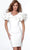 Jovani - Off Shoulder Cocktail Dress 04367SC - 1 pc Black In Size 4 Available CCSALE 4 / Black