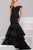 Jovani Off  Shoulder Mermaid  Dress 31100B 1 pc Black in size 22 Available CCSALE 22 / Black