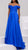 Jovani - Off Shoulder Ruched Long Dress 42003SC - 1 Pc Navy in Size 18 Available CCSALE 18 / Navy