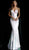 Jovani - Sequined Strapless Notched Bodice Mermaid Dress 65069 - 2 pcs White In Size 2 and 4 Available CCSALE 2 / White