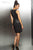 Jovani - Sleeveless Peplum Cocktail Dress M184 Special Occasion Dress