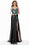Jovani - Sleeveless Sheer A-Line Prom Dress 66297SC - 1 pc Multi In Size 10 Available CCSALE 10 / Multi