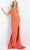 Jovani - Sweetheart Cutouts Prom Gown JVN07344SC - 1 pc Pink In Size 2 and 2 pc Turquoise in Size 2 and 4 Available CCSALE