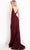 JVN by Jovani - JVN00864 Embellished Deep V-neck Sheath Dress With Slit Evening Dresses