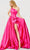 JVN BY Jovani JVN07410 - One Shoulder A-Line Prom Gown Special Occasion Dress