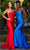JVN BY Jovani JVN09839 - Sleeveless Lace-Up Back Prom Gown Prom Dresses 00 / Royal