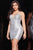 JVN by Jovani JVN22578 - Embellished Spaghetti Cocktail Dress Cocktail Dresses