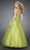 La Femme - 11788 Multi-Toned Lace Appliqued Strapless Ballgown Special Occasion Dress