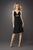 La Femme - 12764 Metallic Charmed Empire A-line Dress Special Occasion Dress