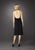 La Femme - 12839 Jeweled Gathered Halter Neck A-line Dress Special Occasion Dress