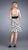 La Femme - 13380 Attractive Sequined Straight Across Neck A-Line Short Dress Special Occasion Dress