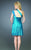 La Femme - 13926 Double Side One-Shoulder Pleated Short Dress Special Occasion Dress