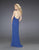 La Femme - 14168 Long Halter Strap Prom Dress Special Occasion Dress