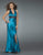 La Femme - 14672 Sizzling Evening Long Gown with Thigh High Slit Special Occasion Dress