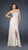 La Femme - 16291 Strapless Chiffon Gown with Exquisite Beading Special Occasion Dress 00 / Nude