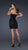 La Femme - 17033 Ruched Strapless Black Cocktail Dress Special Occasion Dress