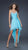 La Femme - 17141 Spaghetti Strap Sparkling Sweetheart Bust Hi-Low Style Dress Special Occasion Dress 00 / Aqua