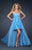 La Femme - 17502 Beaded Sweetheart High-Low Chiffon A-line Gown Special Occasion Dress